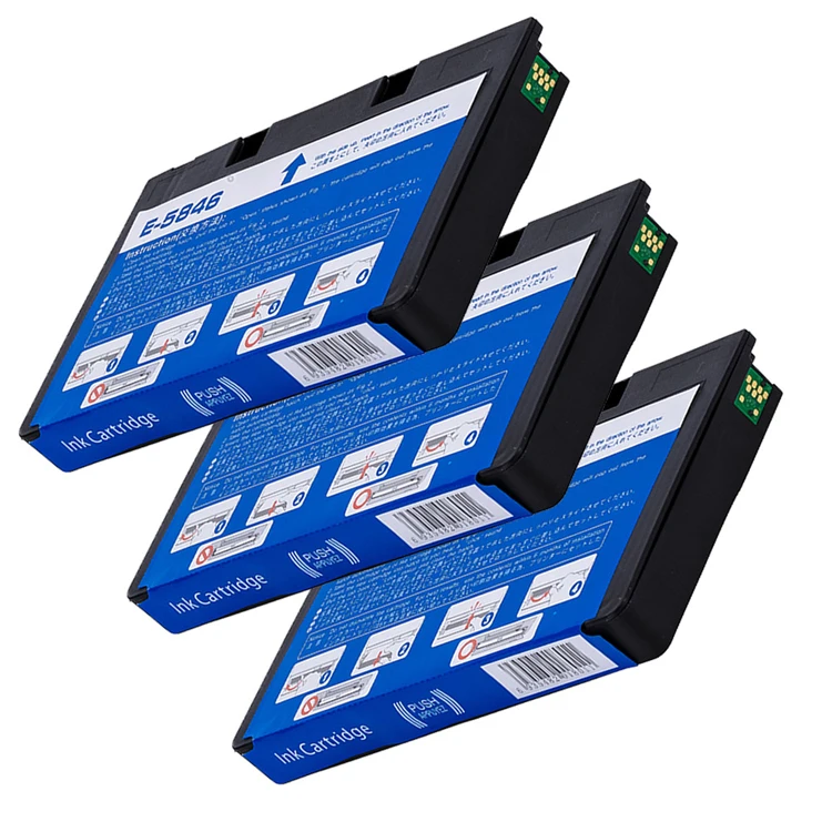 Goosam АВТОСБРОС многоразовые чернила Фото Картридж Чип T5846 для Epson Picturemate Pm225 Pm260 Pm300 Pm290 Pm280 Pm200