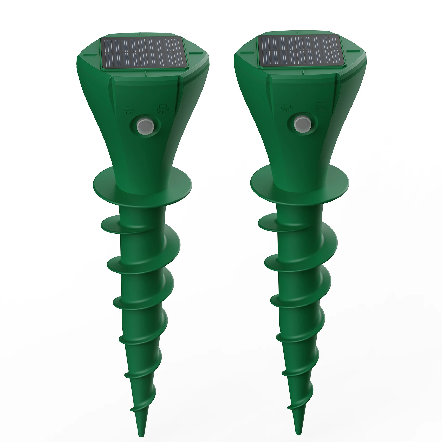 Latest Solar Mole Repellent Gopher Vole Chipmunk Snake Groundhog Repeller Powerful Motor 3 Sonic Modes Outdoor Mole Repeller