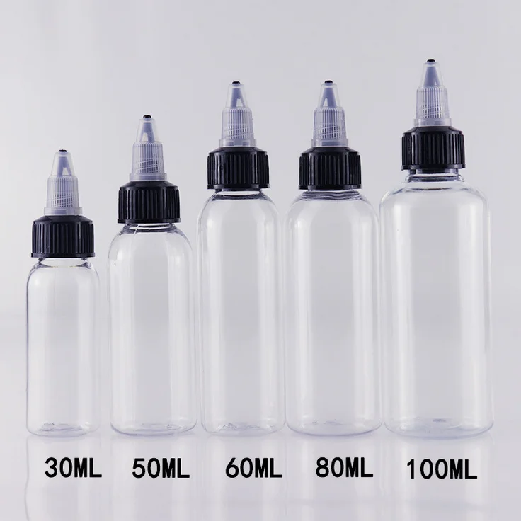 Beauty Salon Hair Oil Bottles Squeeze Hair Oil Applicator Plastic Bottles30ml 60ml 80ml 100ml 12Oml 150ml 200ml 250ml 300ml