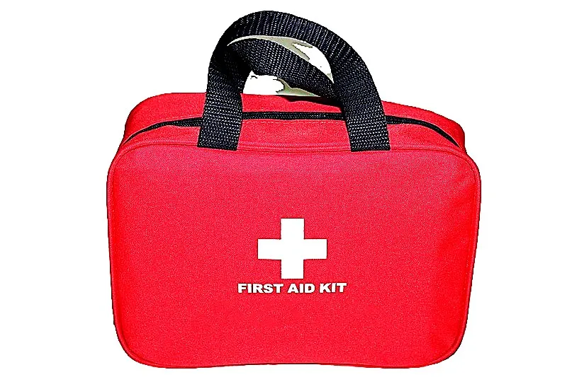 First Aid Kit with Cute Portable Handbag Outdoor&Travel Surviving&Rescue Emergency Bag Trauma Nursing&Health Care Pack at Home