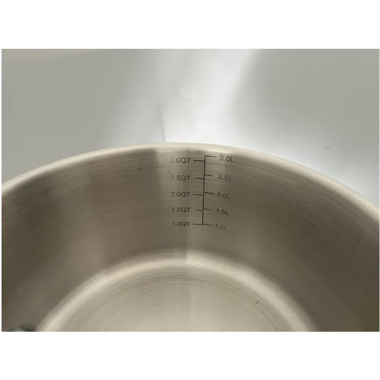 Ready to ship 8 inch 20 cm stainless steel sauce pan with steamer cooking with glass lids for baby