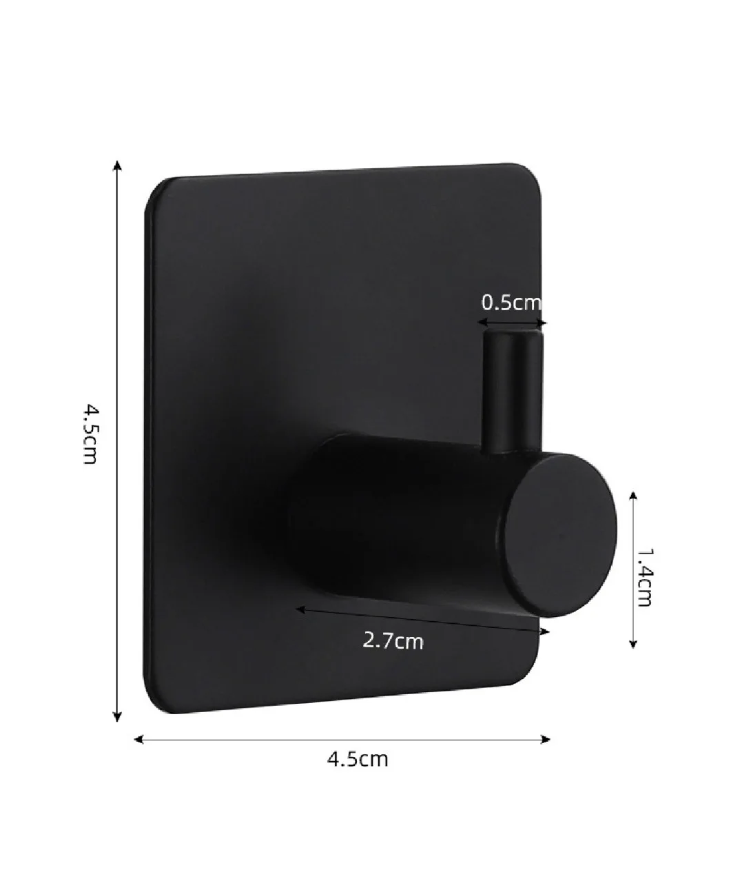 New Space single hook powerful non-trace sticky hook Punch free kitchen storage hook