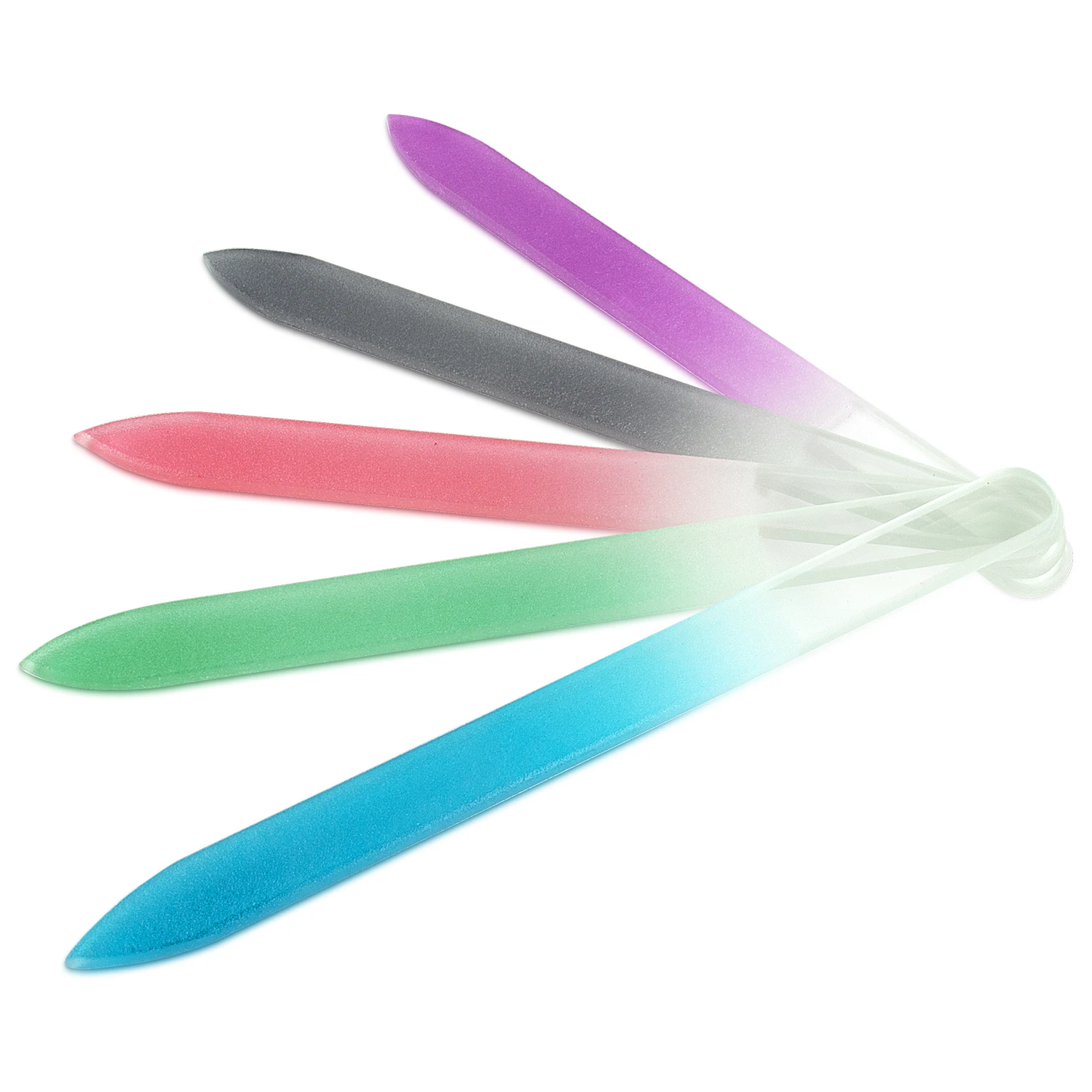 Factory Directly Supply Glass Nail File Double Side Nails Manicure Glass Nail