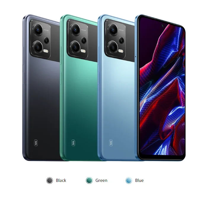 Xiaomi POCO X5 5G NFC Smartphone Global version 120Hz FHD+ AMOLED DotDisplay 33W fast charging cellphone 48MP Al triple camera