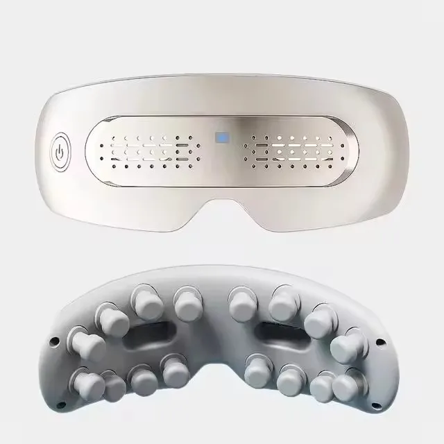 Bluetooth Eye Massager Heat Compress, Air Pressure, Vibration, Wireless Design for Eye Relaxation Air Pressure Eye Massager