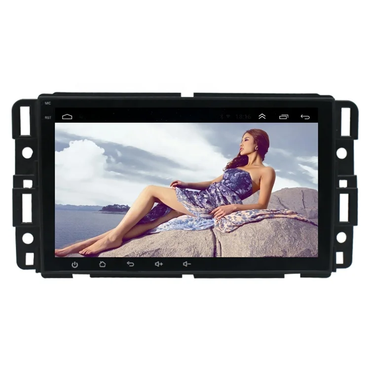 Автомагнитола на Android автомобильный стерео-радиоприемник видео Dvd мультимедийный плеер с Gps-навигацией для Buick анклава GMC Юкон адиая Тахо 2011