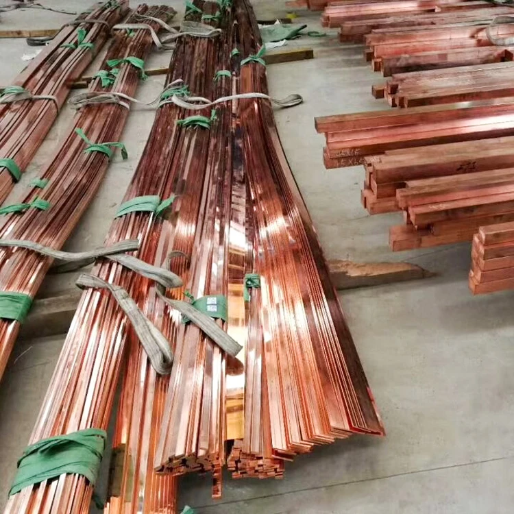 Professional Manufacturers Copper Bus bar for Machine High and low voltage electrical appliances Copper Busbar