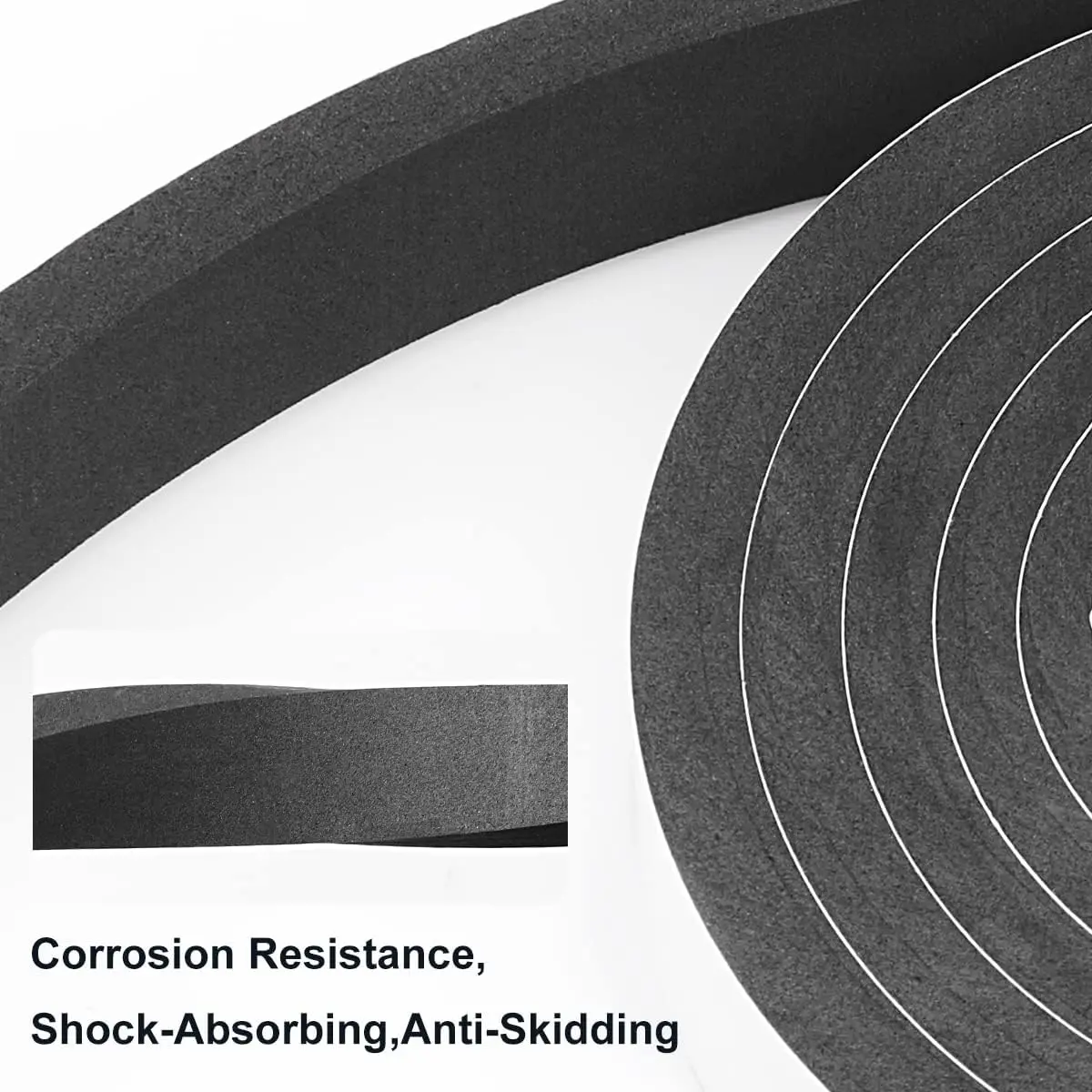 Expanding sealing tape Foam Strips with Adhesive Neoprene Weather Stripping High Density Closed Cell Foam Tape Seal for Doors