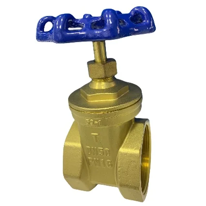 30years factory manufacture brass gate valve copper bronze non-rising stem female thread brass gate valve
