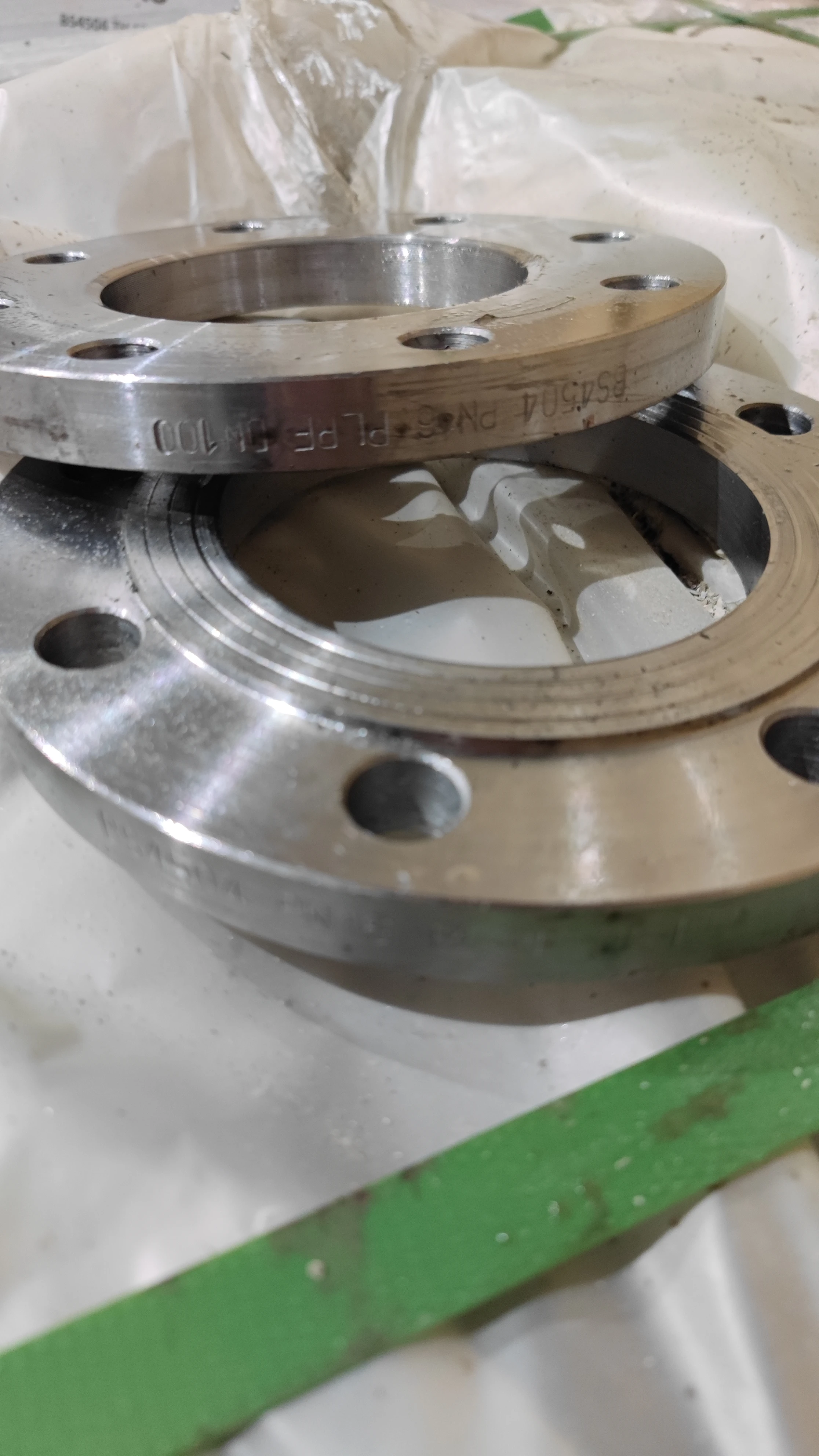 BS4504  PN10 PN16  PLRF DN15-DN600 Carbon Steel forging No Threaded With silk welding flat Flange Blind board