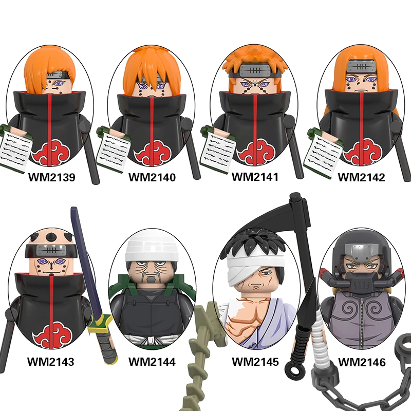 WM6112, японский аниме, Uzumaki, боль, мифуне, Шимура данзоу, перфиш, хандзо, мини-пластиковые коллекторы, Детские Подарочные игрушки