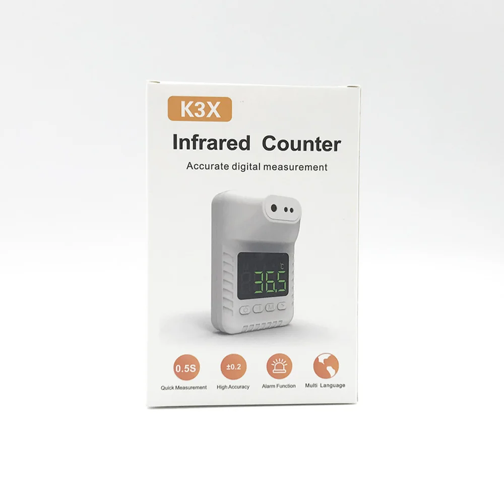 Wall mounted stand digital  body temperature checking infrare WS-K3 X digital infrared thermometer