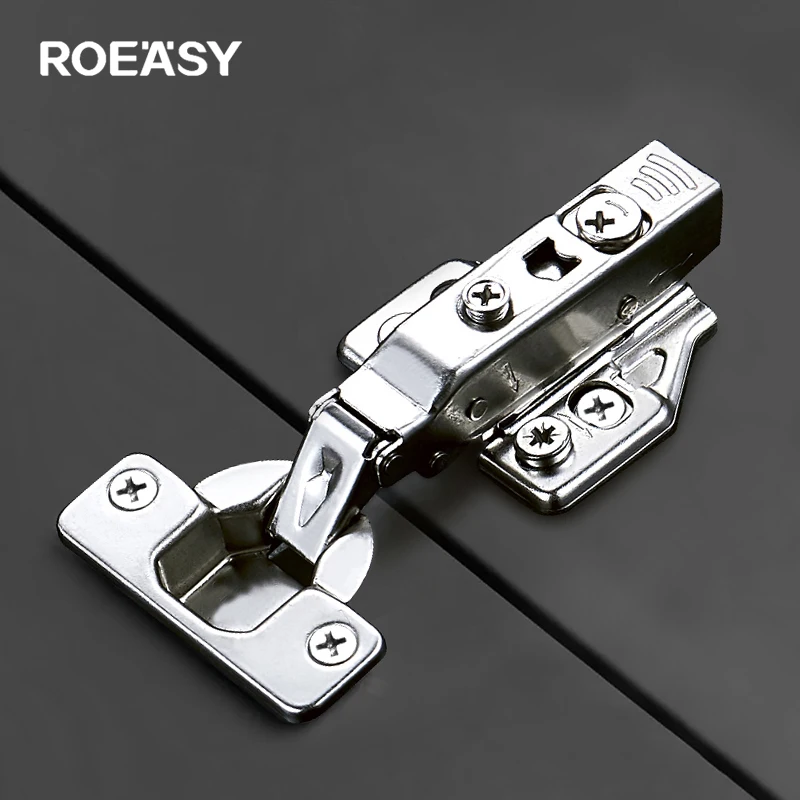 ROEASY Free Sample Full Overlay Half Overlay Insert 35mm Hydraulic Hinges Soft Closing 3D Cabinet Hinge