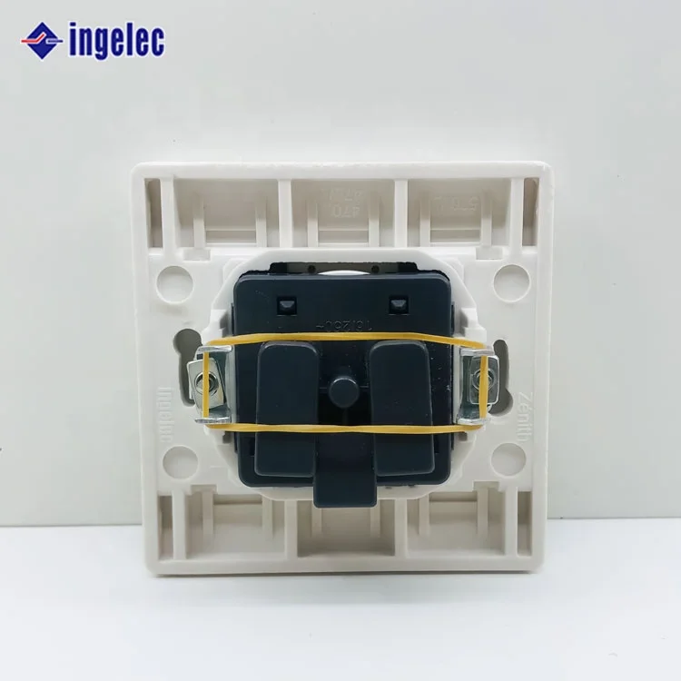 Ingelec French three-prong wall switch socket electrical products official brand 16A current 220V