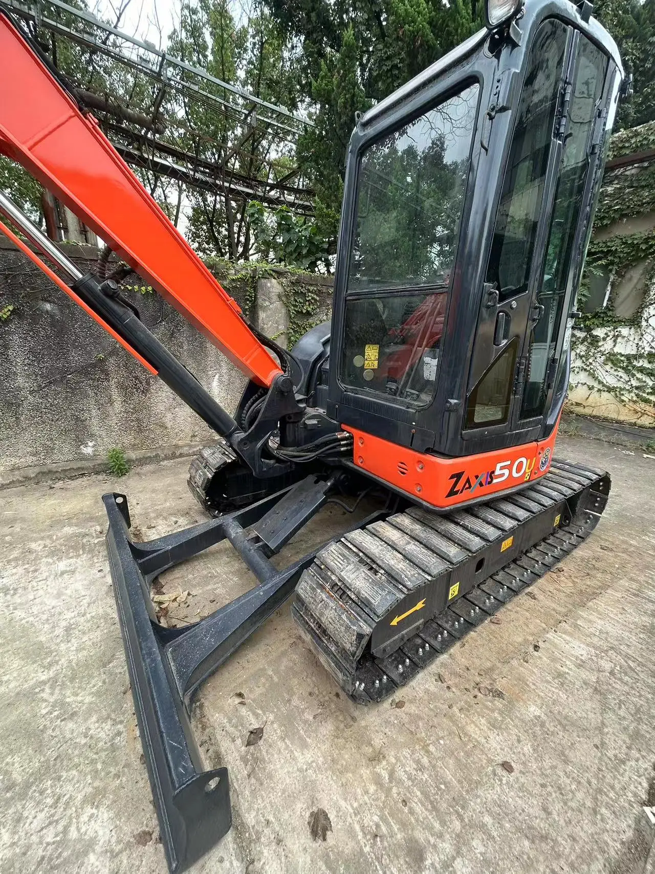 Original Used Hitachi Zx50u 5 Ton Crawler Digger Excavator/mini Zx50 Hydraulic Used Hitachi Zx50u Excavator Zx 50u