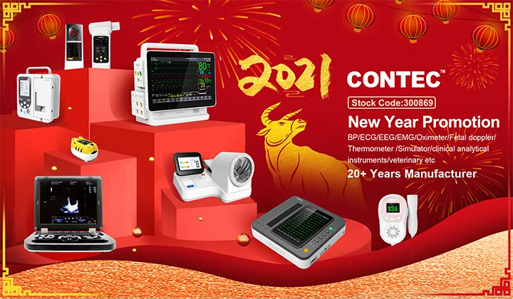  Новый usb портативный Спирометр CONTEC SP80B с цветным