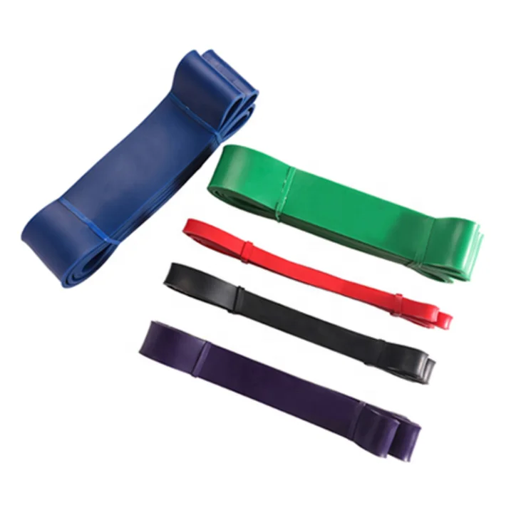 Эластичные резинки для фитнеса, латексные эластичные ленты с индивидуальным логотипом, для тренировок в тренажерном зале