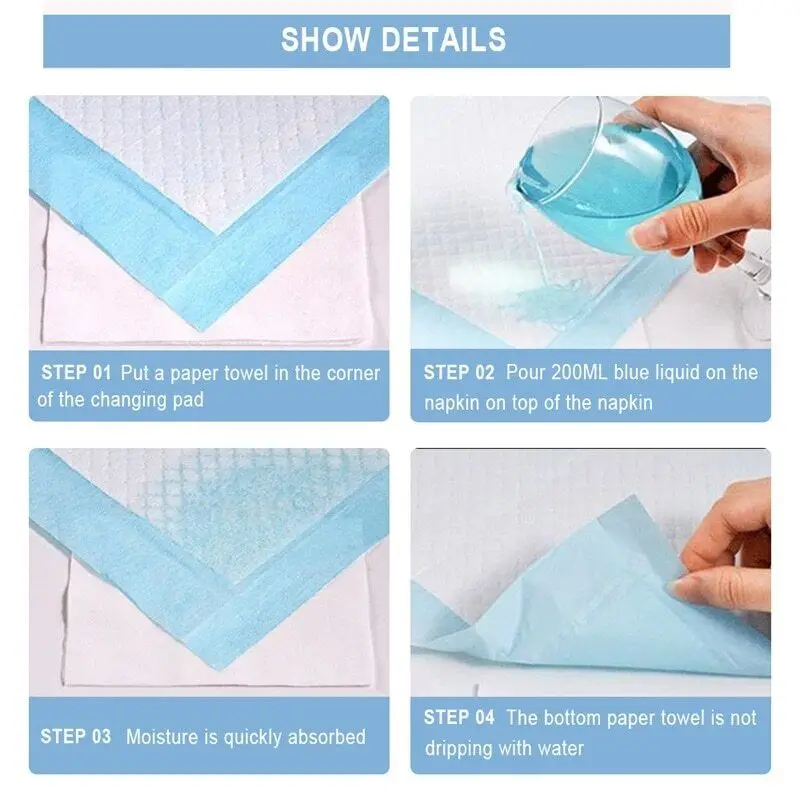 Pet Diapers OEM  pee pad pet induction training SAP 1g 2g 30 * 45 45 * 60 60 * 90 pet urine pad dog urine pad