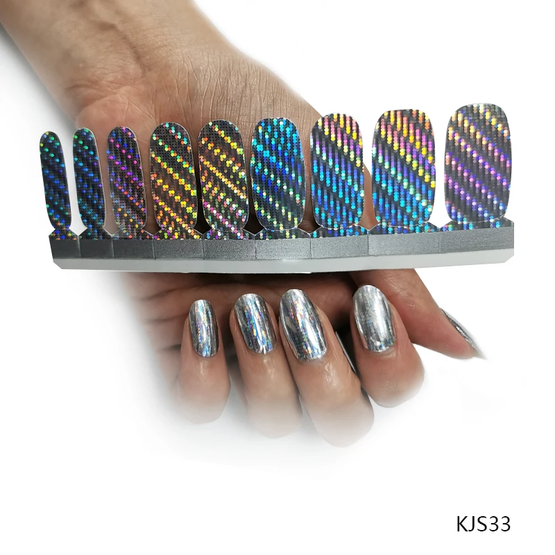 KIKILEE transparent nail polish strips for nail beauty DIY