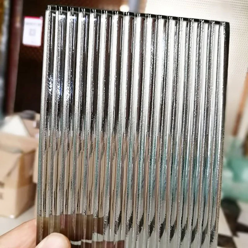 5mm 6mm 8mm 10mm Low Iron Super Quality Decorative Patterned Art Textured Glass Tempered Pattern Glass