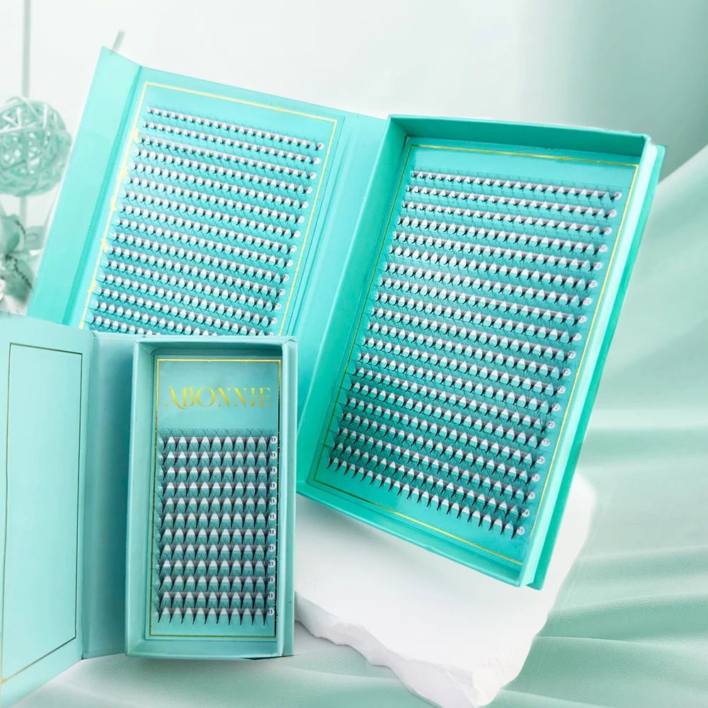 Abonnie Pre Made Lash Fans Eyelash Extension Premade Volume Long Stem Pointy Base Premade Fans Premade Volume Fans