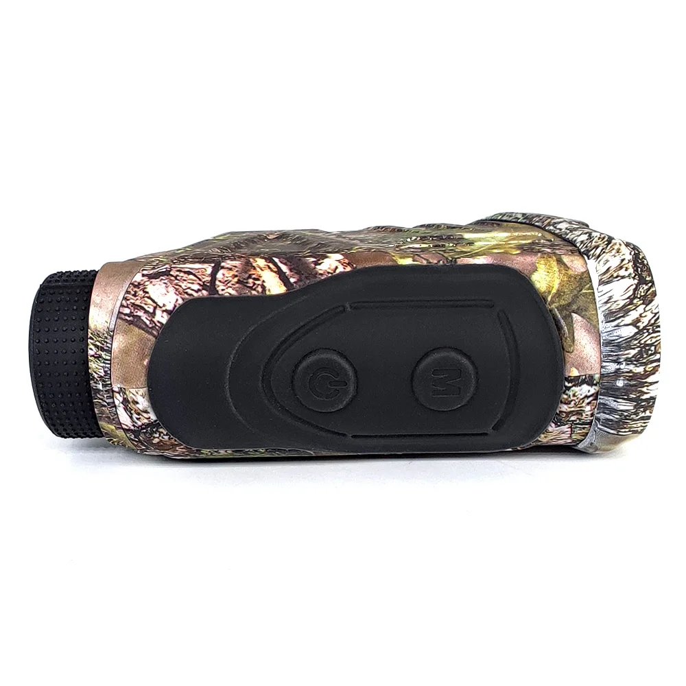 Camouflage Handheld Rechargeable Hunting Golf Laser Rangefinder With Magnet Adsorption 600-1500M for Golf and Hunting