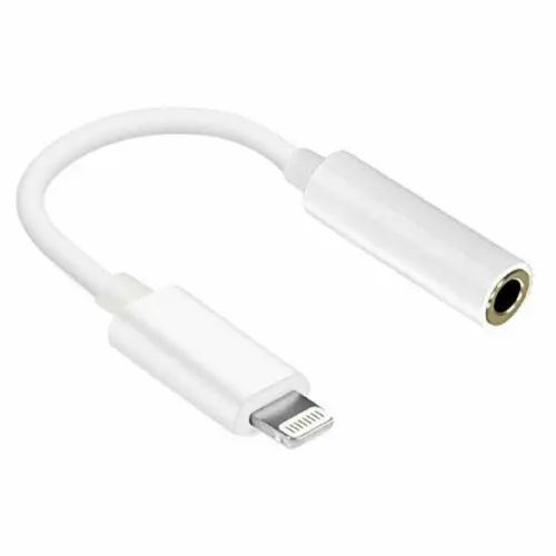 For Apple iPhone 11 12  to 3.5 mm jack Headphone audio aux light ning to 3.5mm cable Adapter converter