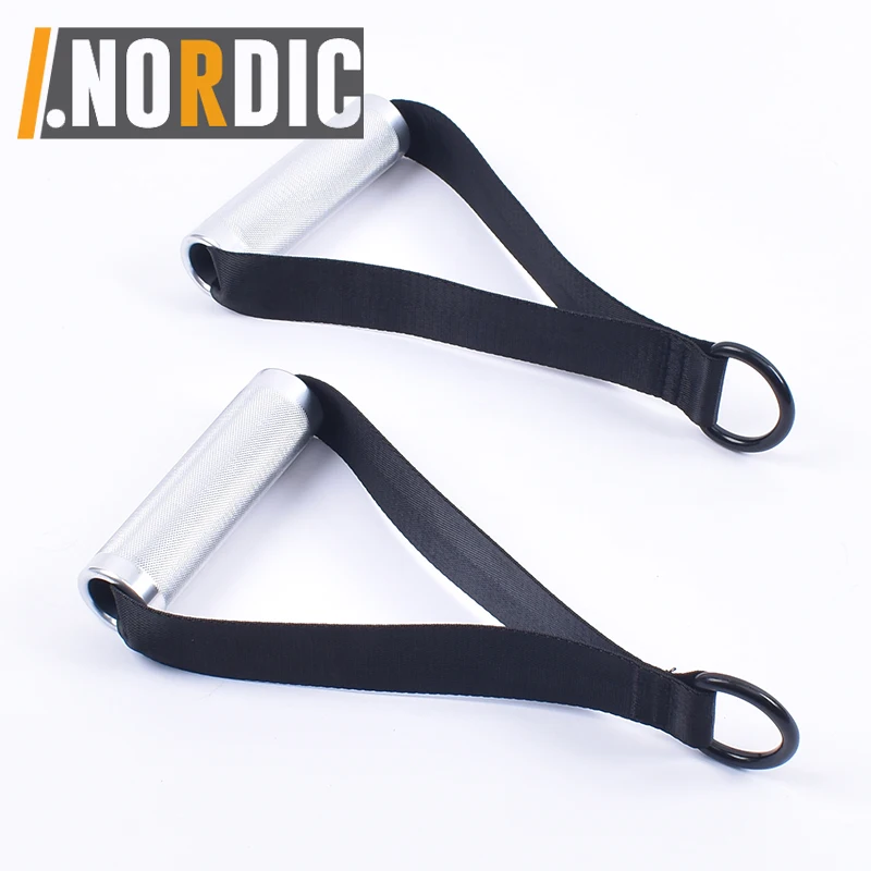 Aluminum Gym Handles for Cable Machine Resistance Bands, Ultra Heavy Duty Comfortable Sturdy Exercise Handle Grips Attachment