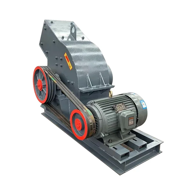 Competitive Price Small Scale Rock Crusher,Concrete Waste Glass Sand Limestone Powder Making Hammer Crusher Machine For Sale