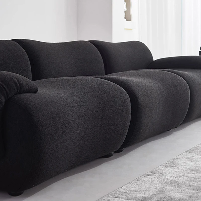 2024 New style Compression-sealed Vacuum Package Sofa Living Room Furniture Modern  Linen Corner Sectional Compression Sofa