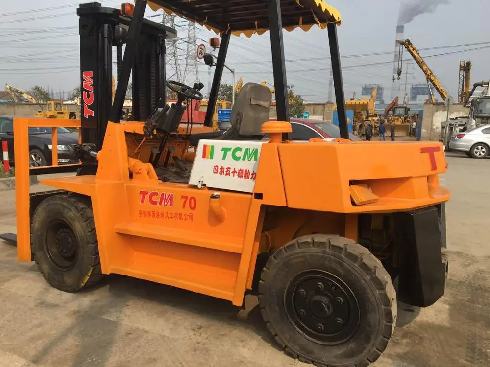 Excellent Quality Used FD70 TCM 7T Forklift ,3T 5T 10T 20T Tcm Forklifts Original From Japan for sale