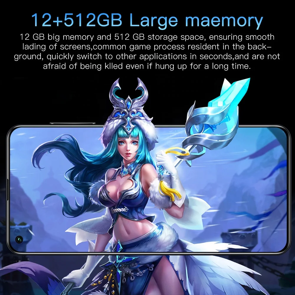 XINZY   OEM   Mobile Phone Note25 U Original Global Version Wholesale Smartphone 7.2 Inch HD Screen Dual SIM Smartphone Mobile P