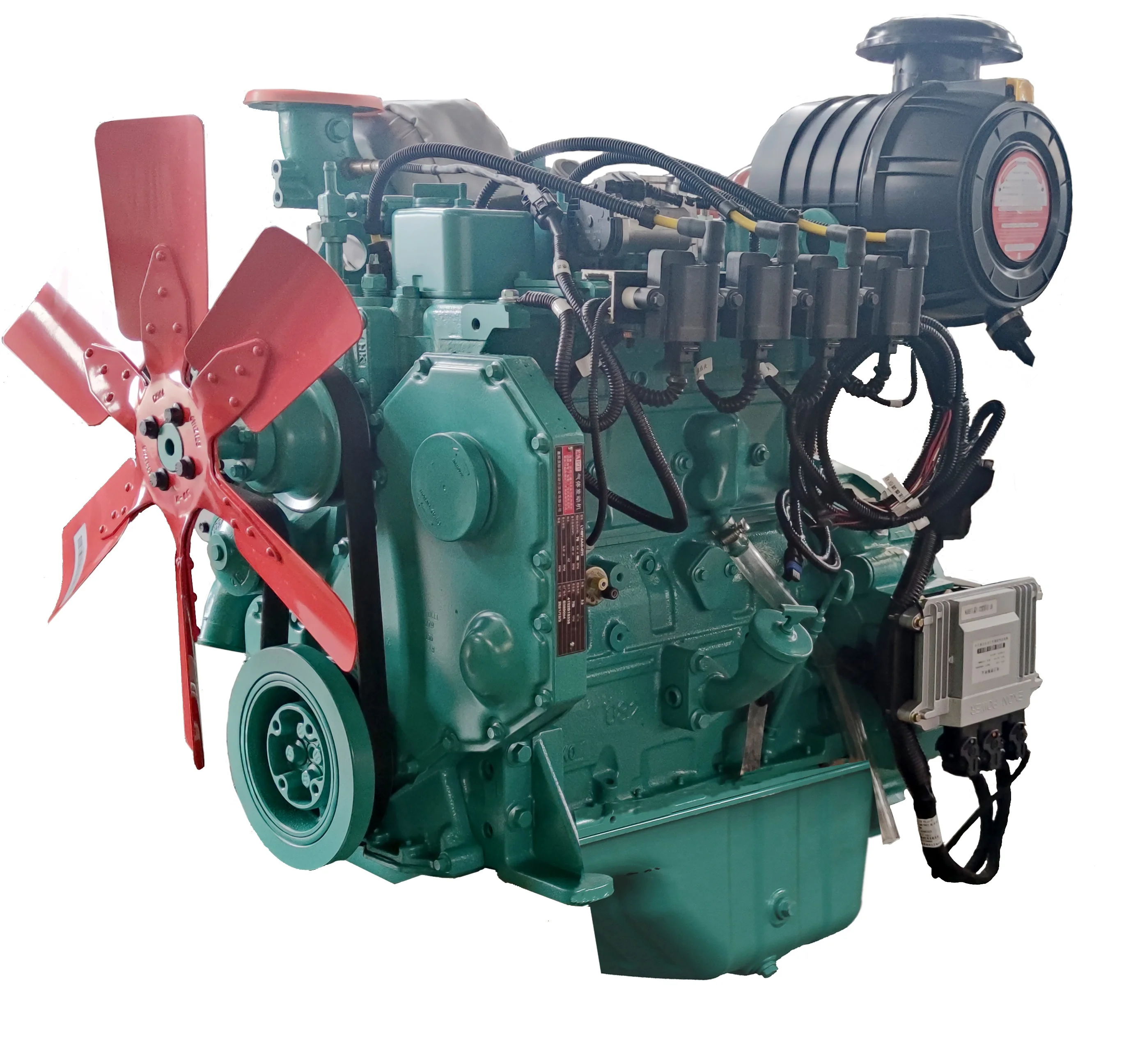 4 cylinders LYB3.9G-G45 natural gas LNG CNG methanie engine for generator & pump machinery engines Biogas engine for irrigation
