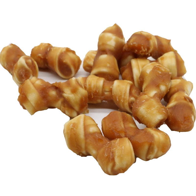 Duck soft knotted bone meat new dog treats with