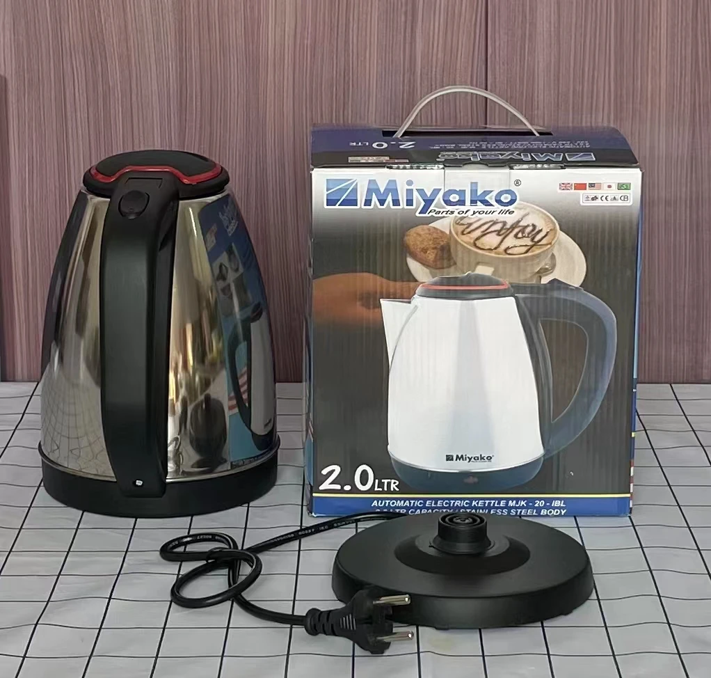 Home Appliances 2000W 2.5L Electric Kettle Household Portable Stainless Steel Electric Kettle