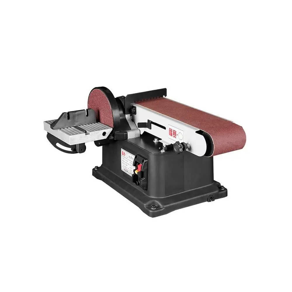 DIY grade 370W Table sanding belt sanding machine 150*100mm 2 in 1 combination table sanding machine