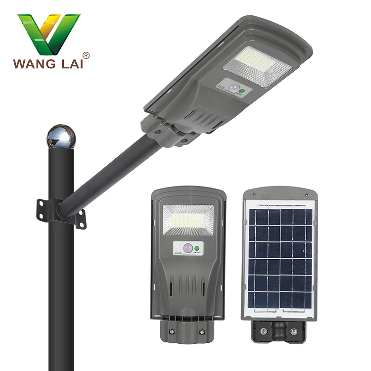 Intelligent Sensor IP65 30 60 90 Watt All in One Integrated LED Solar Street Light