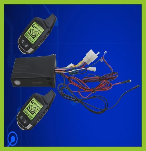 Microwave sensor two way motorcycle alarm moto alarm system 2 way alarm motorcycle