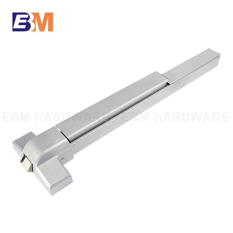 Escape door touch bar panic exit device, fire door push bar panic lock, emergency exit panic bar