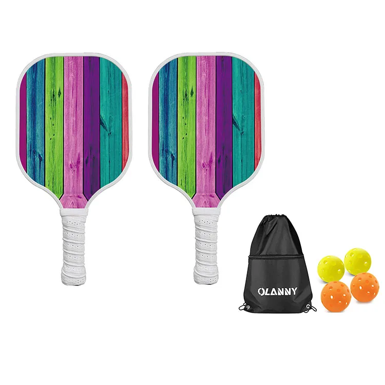 New Arrival USAPA Approved Glass Carbon Fiber Graphite Composite Custom Logo Pickleball Paddle