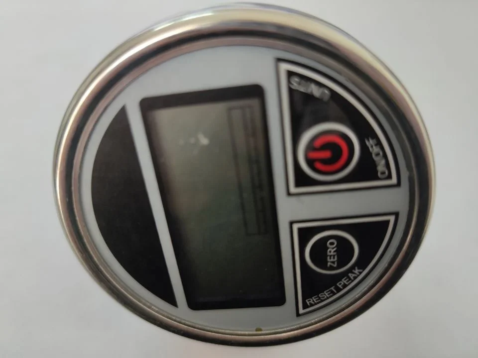4 digits display high quality digital hydraulic pressure gauges