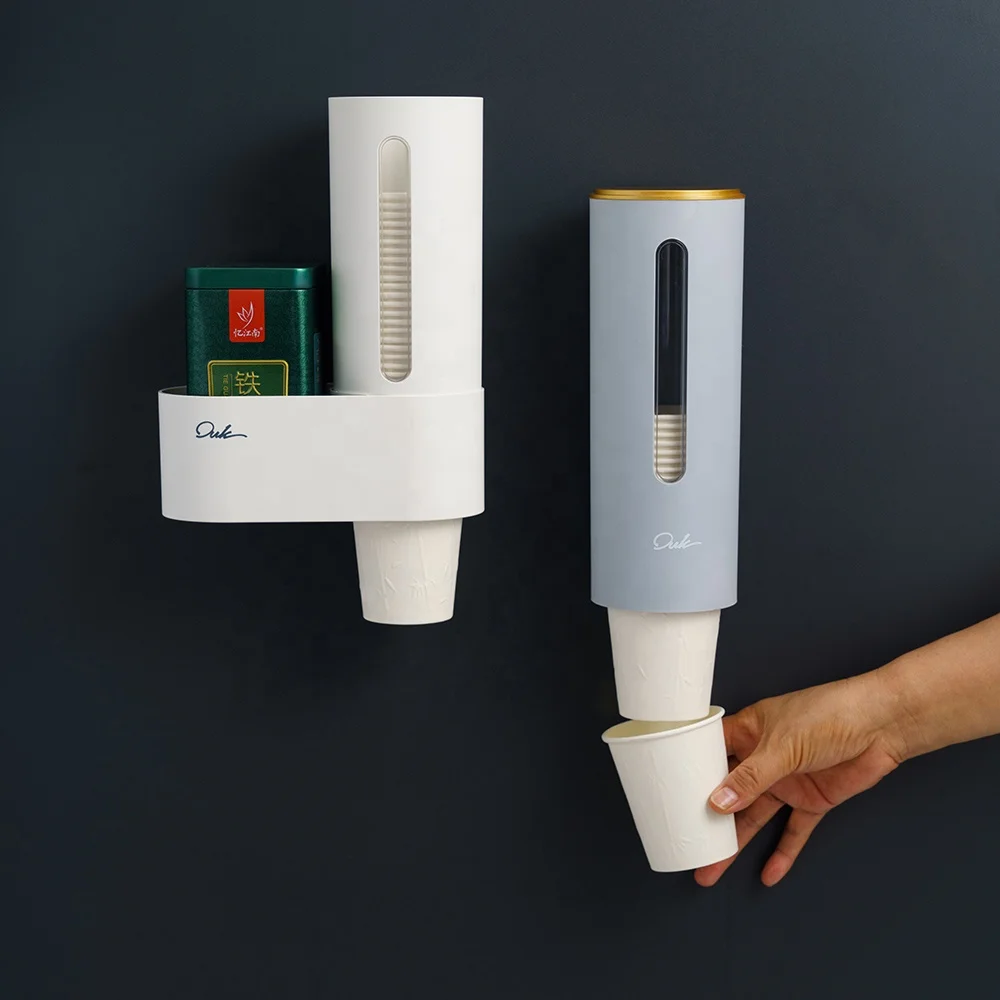 Kitchen Plastic Holder Disposable Paper Cup Dispenser
