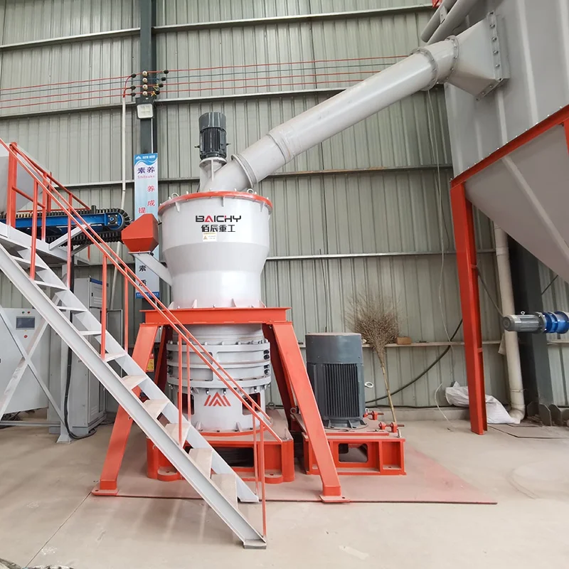 HGM80 High-Pressure Micro Powder Mill for Calcium Carbonate Gypsum Limestone Graphite Calcite Feldspar Fluorite Powder Grinding