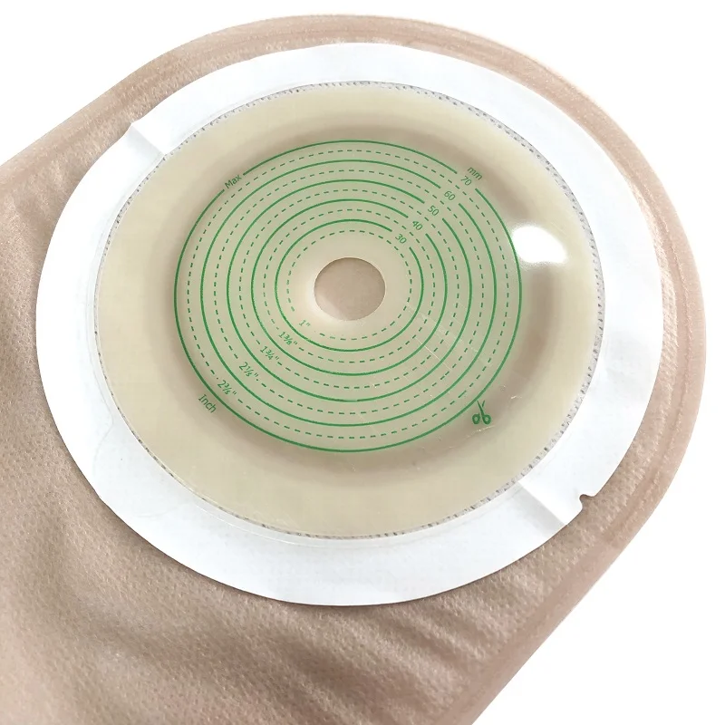 Disposable stoma bag colostomy 50mm 60mm 70mm  wholesale drainable colostomy bags cover for shower