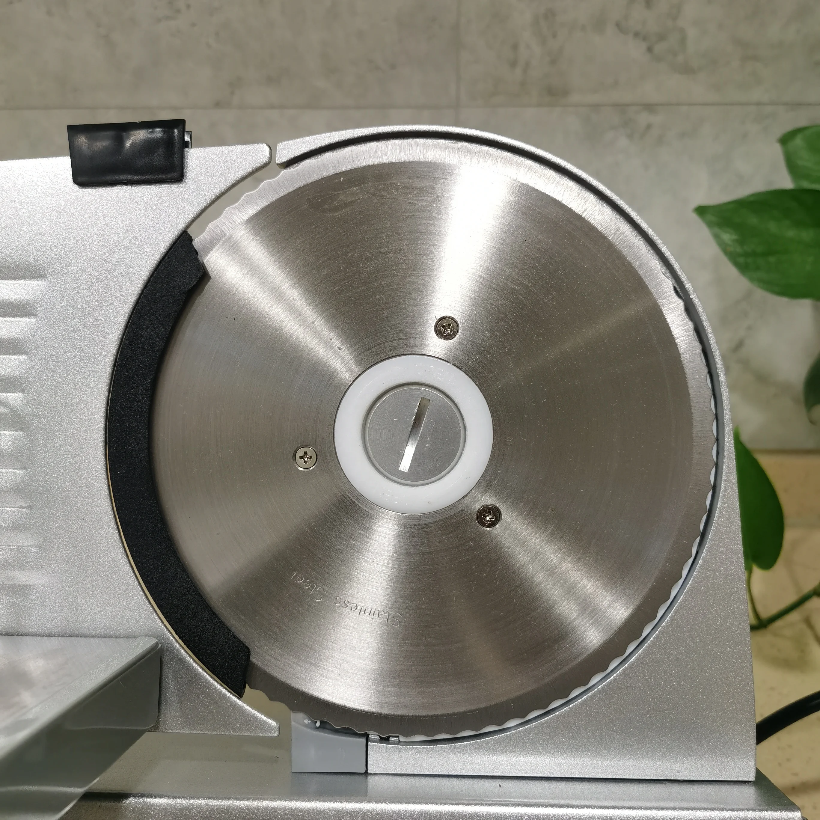 Автоматическая нержавеющая сталь 190 мм шестерни лезвие ягненок рыба фрукты разделочная доска для нарезки пищевой толщина Регулируемая электрическая машина нарезания замороженного мяса