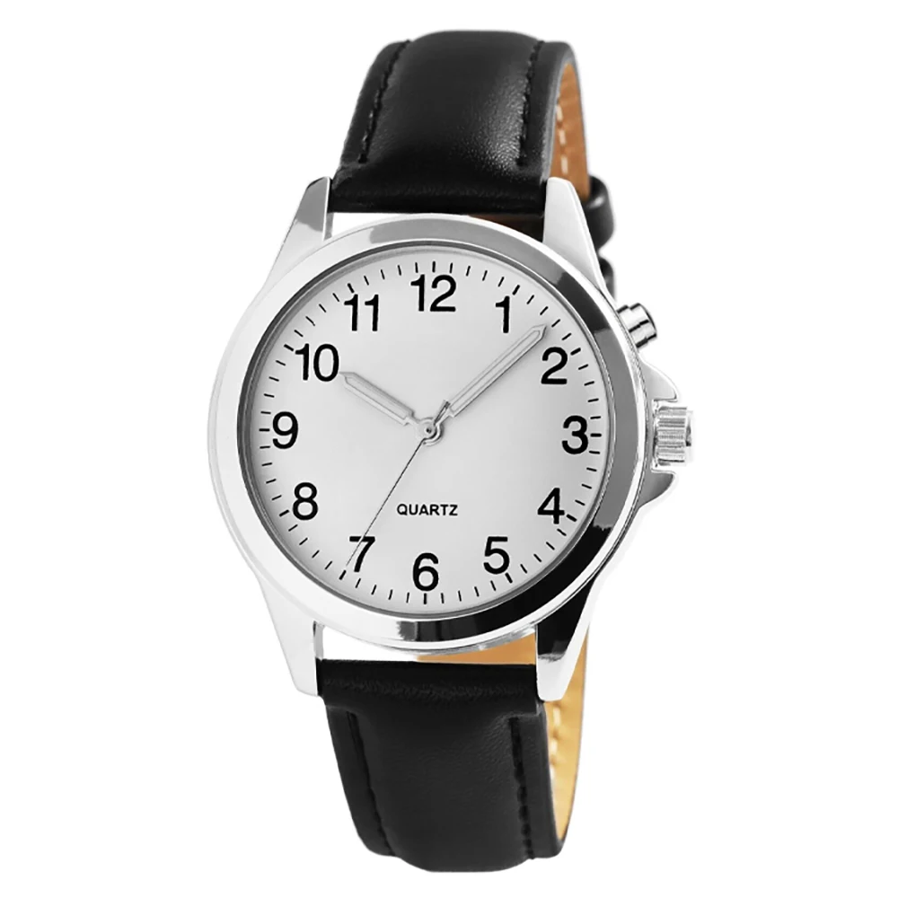 Germany Spanish English Talking Watch Jumbo Number Analog Watch for The Blind Visually Impaired Seniors