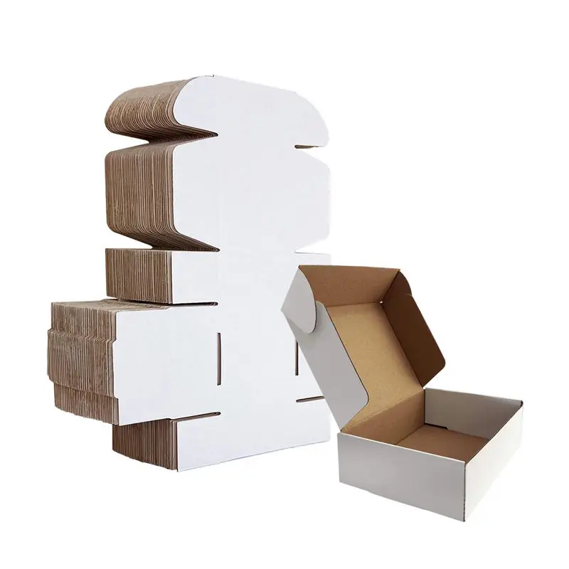 2023 Manufacturer Custom Printed Color Cardboard Mailer Shipping Postal Box Paper Packaging Corrugated Shipping Box For Garment