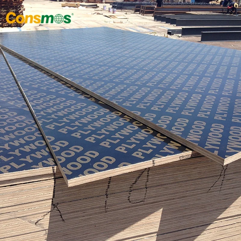 9mm 12mm 18mm 21mm Construction Recycle Core Film Faced Plywood