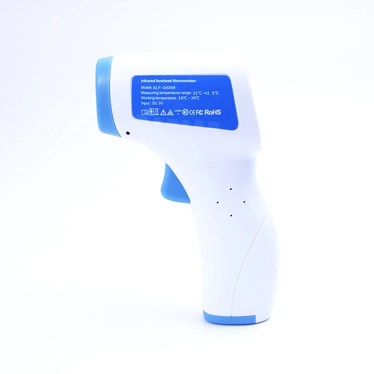 ISO Factory Greatpeak Non Contact Medical Digital Electronic Infrared Thermometer Baby Forehead Thermometer