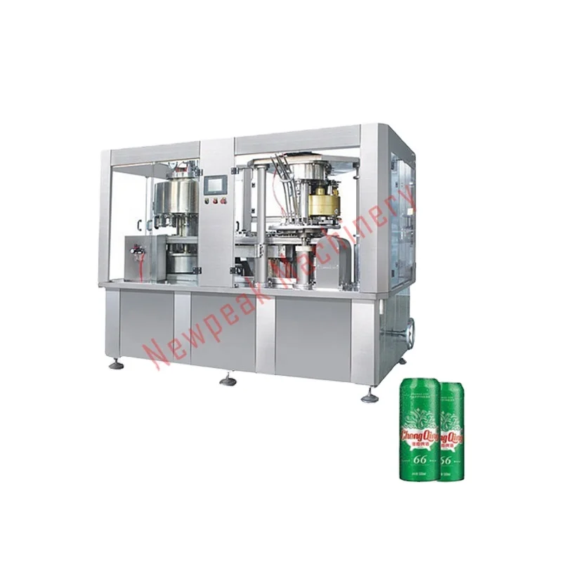Automatic glass bottle beer filling machine production line/can filling/aluminum can filling